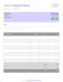 Google Doc Template Invoice