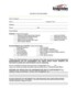 Student Intake Form Template
