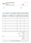 Band Invoice Template