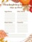 Printable Thanksgiving Potluck Sign Up Sheet Template
