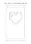 Pixel Heart Pop Up Card Template