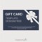 Free Gift Card Design Template