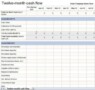 Monthly Cash Flow Template Excel