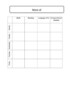 Daily Lesson Plan Template Elementary