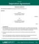 Canadian Separation Agreement Template