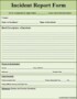 Police Incident Report Form Template