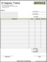 Printable Invoices Free Template