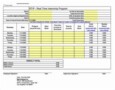 Free Excel Timesheet Template With Formulas