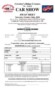 Free Car Show Registration Form Template