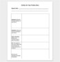 Book Writing Outline Template