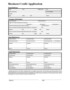 Credit Request Form Template