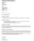 Job Application Cover Letter Template Free