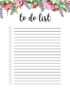 Printable To Do List Template For Word