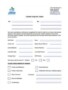 Credit Inquiry Form Template