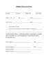 Medical Clearance Form Template