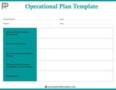 Ops Plan Template