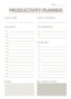 Daily Planner Template