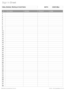 Sign In Sheet Template