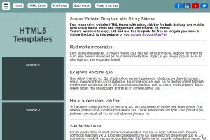 Free Simple Html Templates - BestTemplatess - BestTemplatess