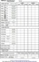 Bunco Score Sheets Template