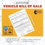 Bill Of Sale Form For A Car