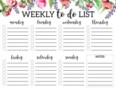 Cute To Do List Template Word