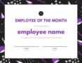 Employee Of The Month Letter Nomination Letter