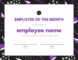 Employee Of The Month Letter Nomination Letter