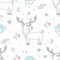 Free Cute Deer Drawing Template