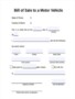 Free Iowa Car Bill Of Sale Form