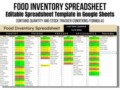 Google Sheets Inventory Templates