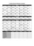 Insanity Workout Sheets