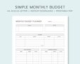 Personal Budget Worksheet Template