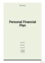 Personal Financial Plan Template Free Download