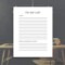 To Do List Word Template Free