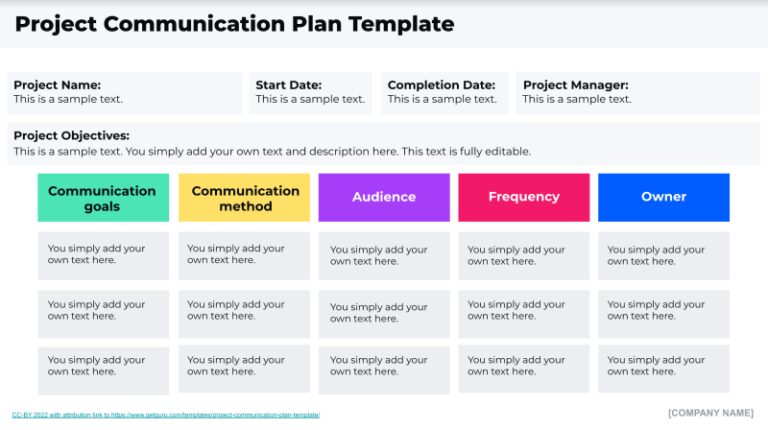 How To Create A Simple Project Plan - BestTemplatess