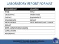 How To Write Analysis For Lab Report
