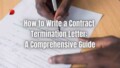 Letter Of Intent To Terminate Employment