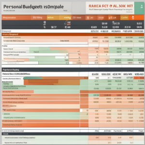 Personal Budget Template Track Your Spending Like a Pro