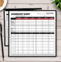 Printable Workout Sheet Templates for Tracking Cardio Progress